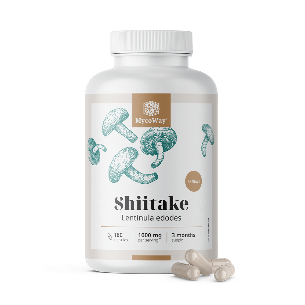 Shiitake 1000 mg - екстракт.