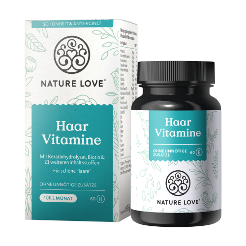 Nature Love - витамини за коса, 60 капсули