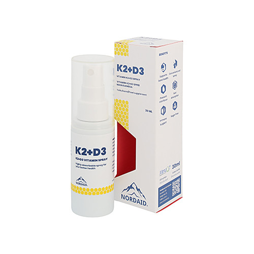 Витамин K2 + D3 - спрей, 30 мл