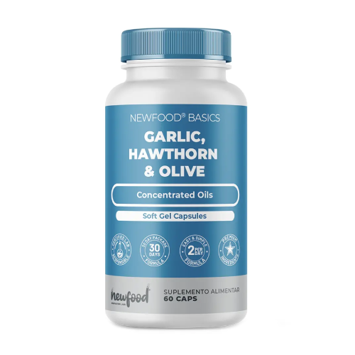 Чесън, глог и маслини, 60 капсули