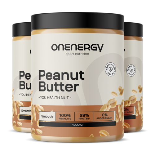 3x Фъстъчен крем – гладък, общо 3000 г