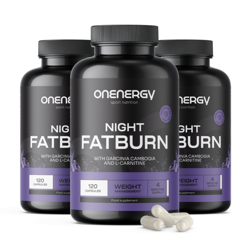 3x Night FatBurn, общо 360 капсули