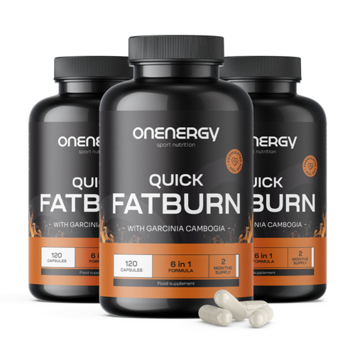 3x Quick FatBurn, общо 360 капсули