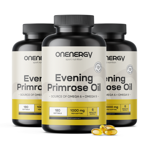 3x Масло от вечерна иглика 1000 мг, общо 540 меки капсули