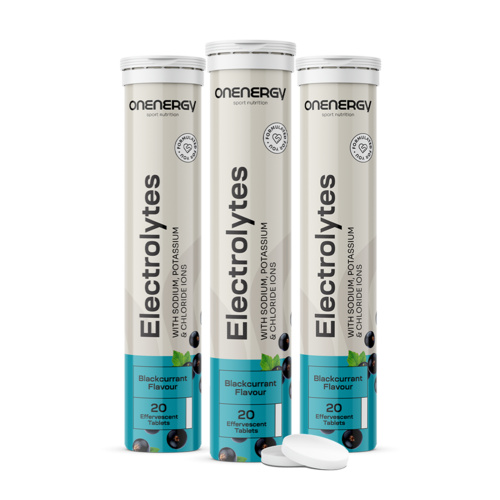 3x Електролити - ефервесцентни таблетки, общо 60 ефервесцентни таблетки