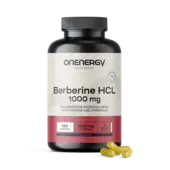Берберин HCL 1000 мг - с пиперин и хром, 180 капсули