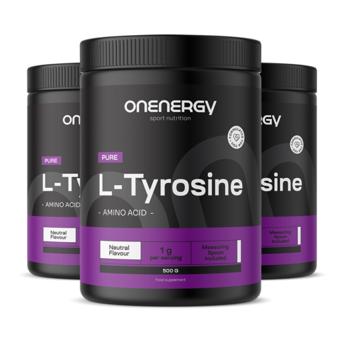 3x L-тирозин, общо 1500 г