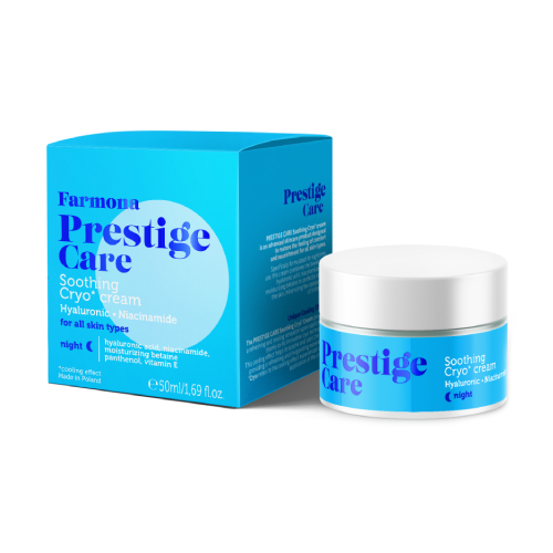 Нощен крем за лице с хиалуронова киселина и ниацинамид, 50 мл