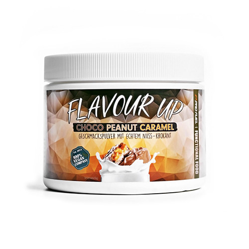 Flavour Up веган аромат на прах - шоколад, фъстъци и карамел, 250 г