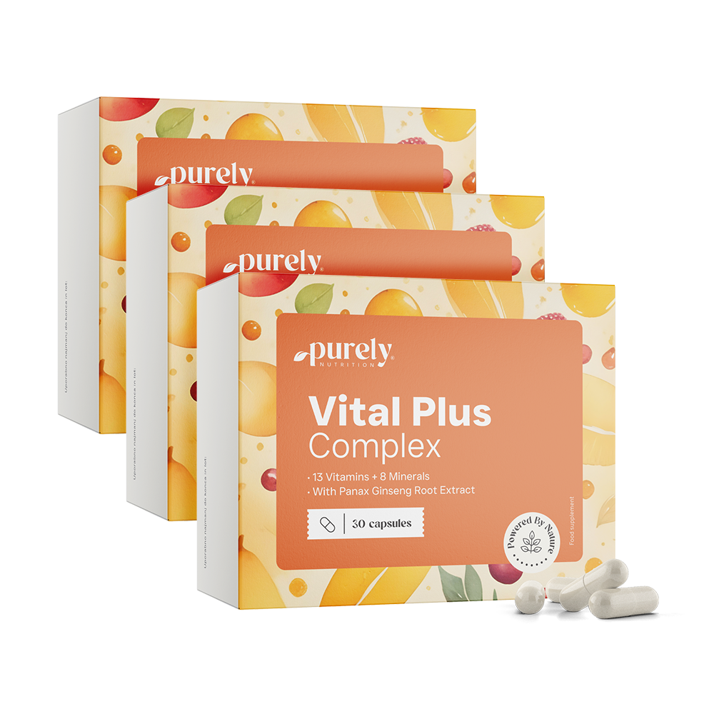 Vital Plus Complex – multivitamini in minerali z ginsengom
