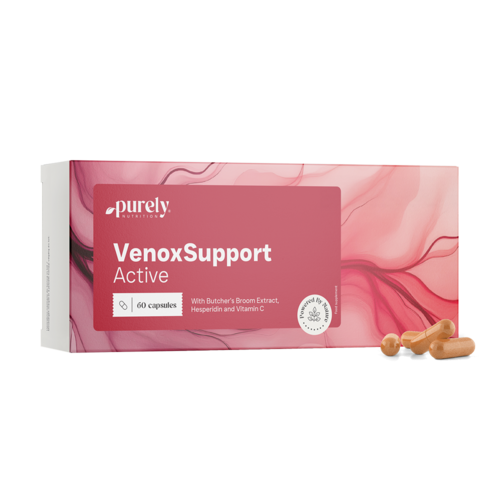 VenoxSupport Active – за уморени и тежки крака, 60 капсули