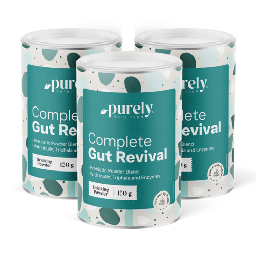3x Complete Gut Revival – пребиотична смес на прах, общо 450 г