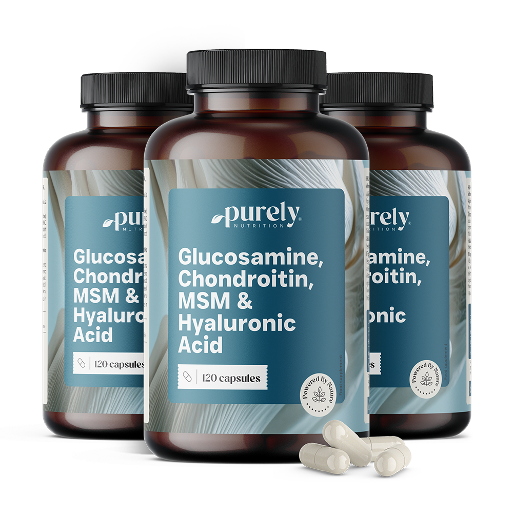 Glukozamin, hondroitin, MSM in hialuronska kislina