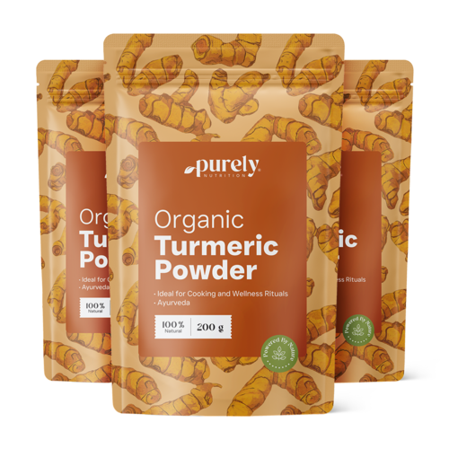 3x BIO Куркума на прах, общо 600 г