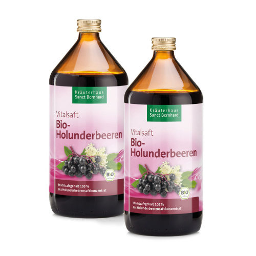 БИО Сок от бъз, 2 x 500 мл