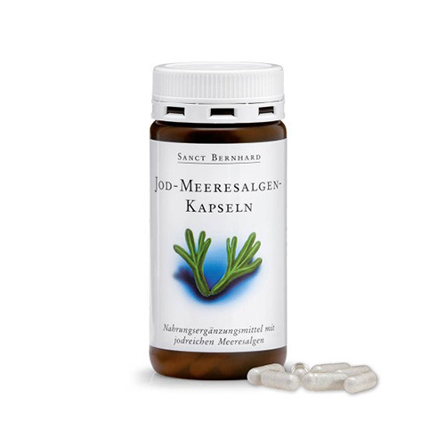 Натурален йод от морски водорасли, 180 капсули