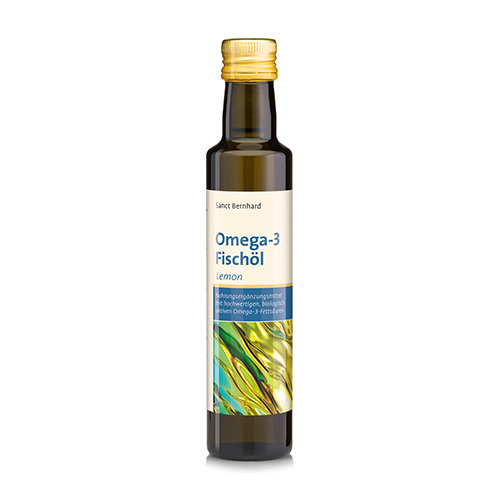 Омега 3 рибено масло с лимон, 250 мл