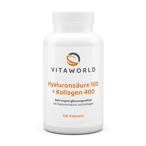 Хиалуронова киселина + колаген, 120 капсули