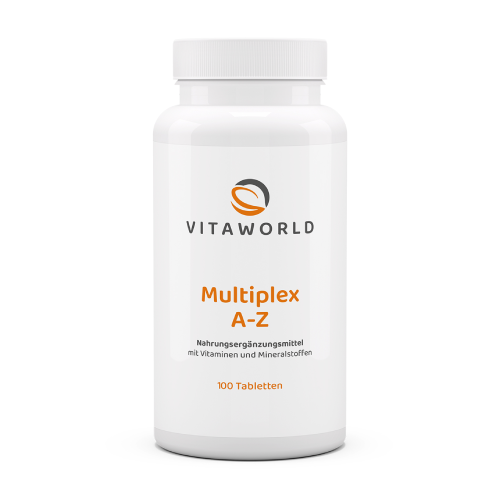 Мултиплекс А-Я - витамини и минерали, 100 таблетки