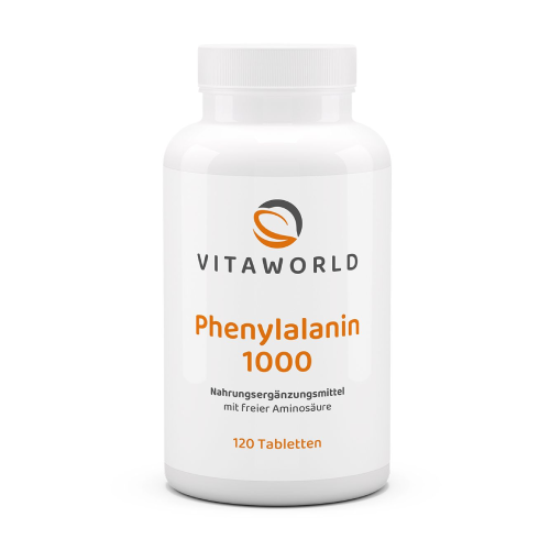L-фенилаланин 1000 мг, 120 таблетки