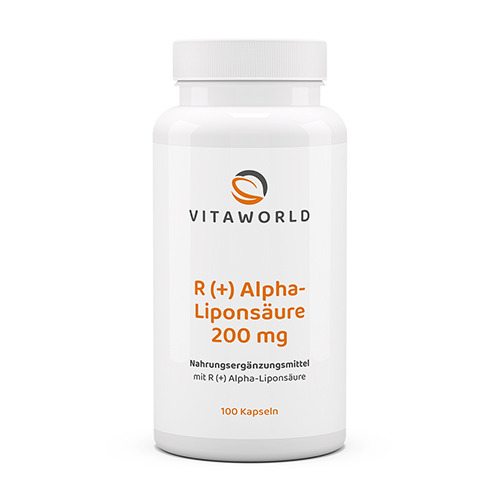 R (+) алфа-липоева киселина, 100 капсули