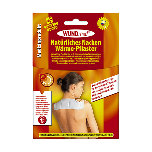 Натурален загряващ пластир за врата и раменете, 1 бр.