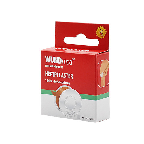 Фиксиращ пластир в лента, 5 м x 1,25 см, 1 бр.