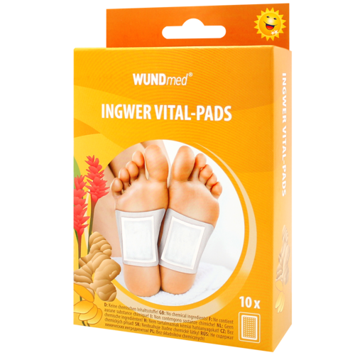 Детоксикиращи пластири – с джинджифил, 10 пластира