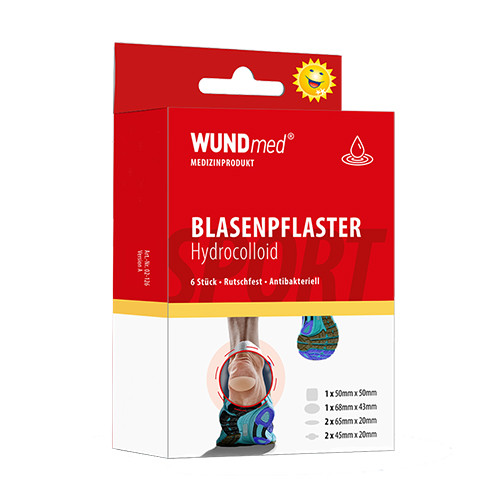 Хидроколоиден пластир за мазоли, 6 броя