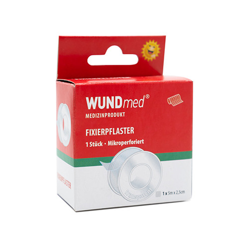 Пластир в лента за фиксиране, 5 м x 2,5 см, 1 бр.