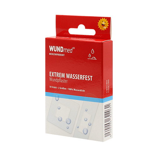 Водоустойчиви пластири, прозрачни, 2 размера, 10 броя