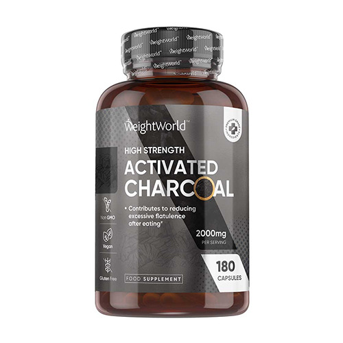 Активен въглен, 180 капсули