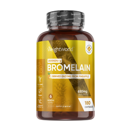 Бромелаин 650 мг, 180 капсули