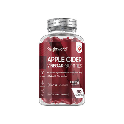 Ябълков оцет, 90 гумени бонбона