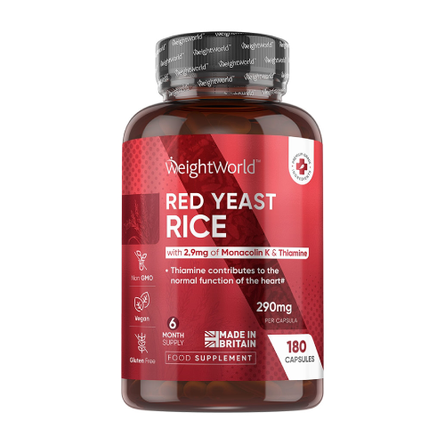 Дрожди от червен ориз 290 мг, 180 капсули